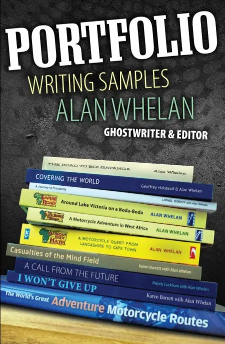 Alan's Sampler AW3.indd Portfolio Writing Samples by Alan Whelan Book Cover