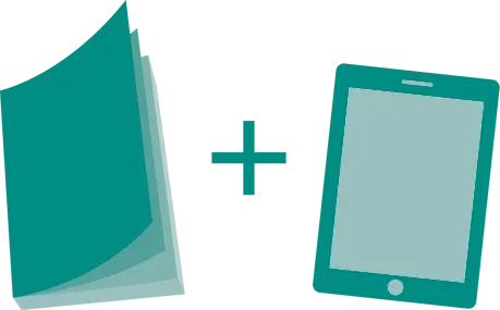 Paperback and E-Book Icon